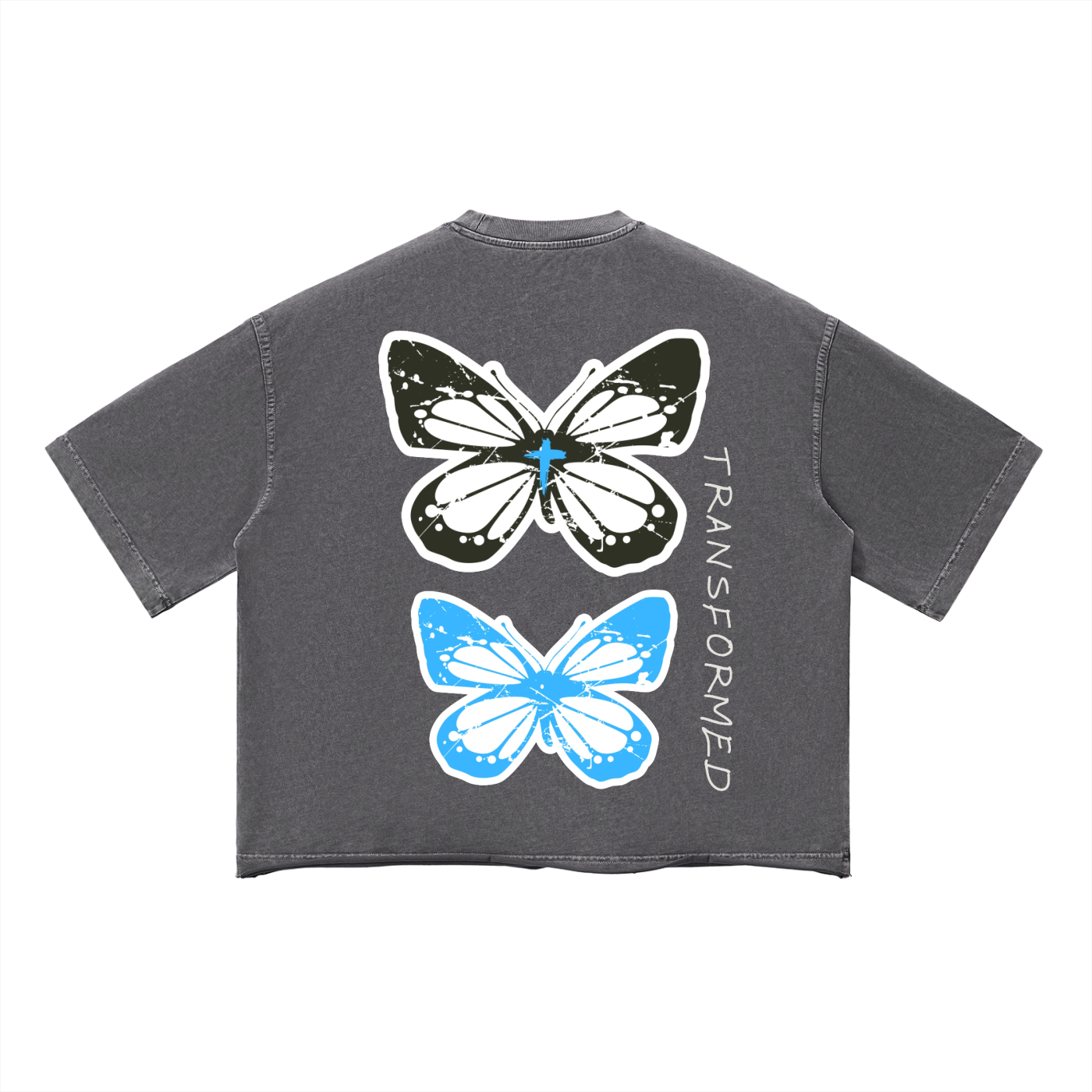 Transformed (Unisex Vintage Wash Boxy T-Shirt)