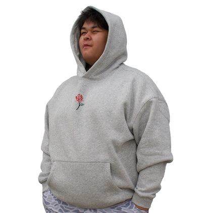 Rose from the grave (Oversize Fleeced Hoodie)