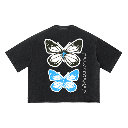 Transformed (Unisex Vintage Wash Boxy T-Shirt)
