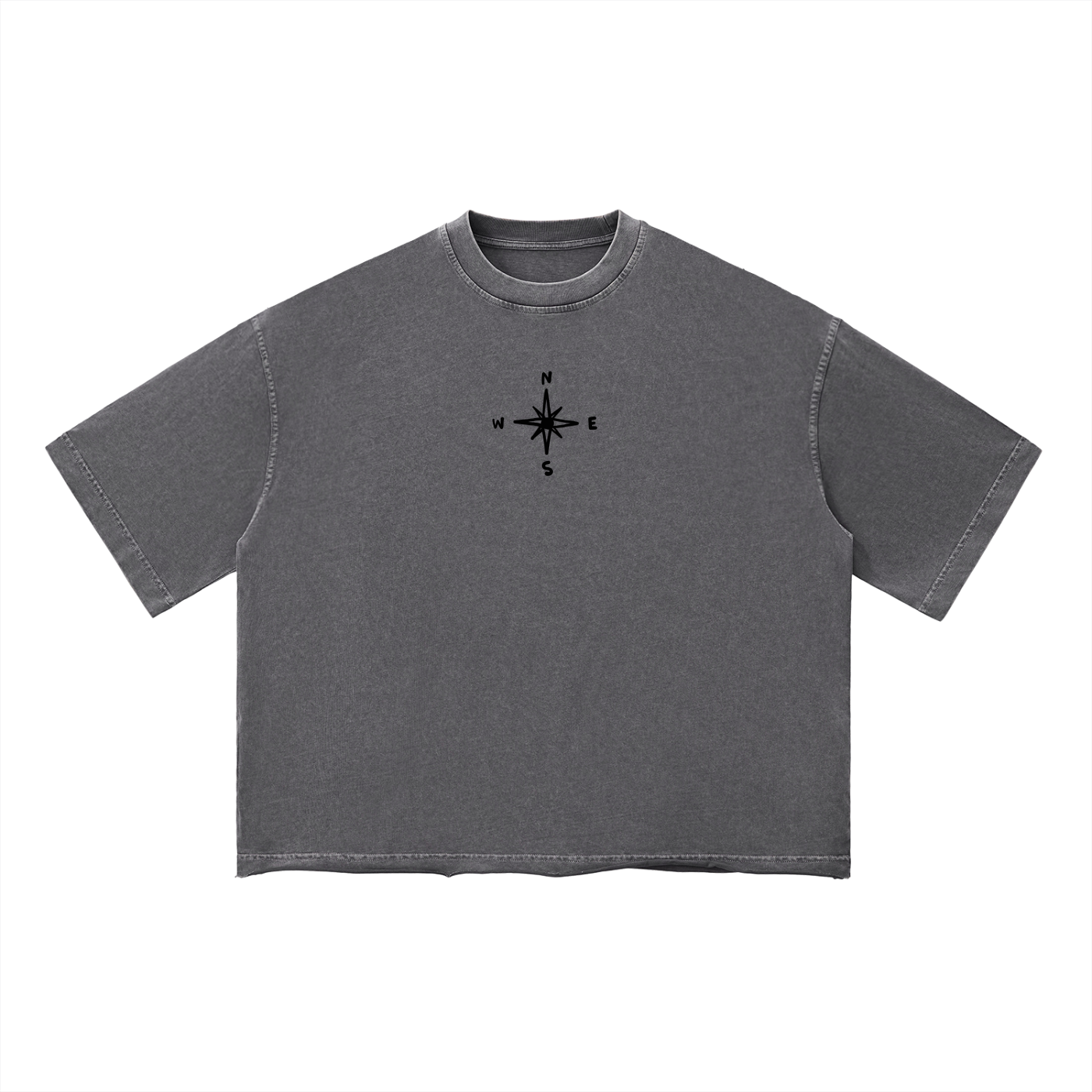Lead the way (Unisex Vintage Wash Boxy T-Shirt)