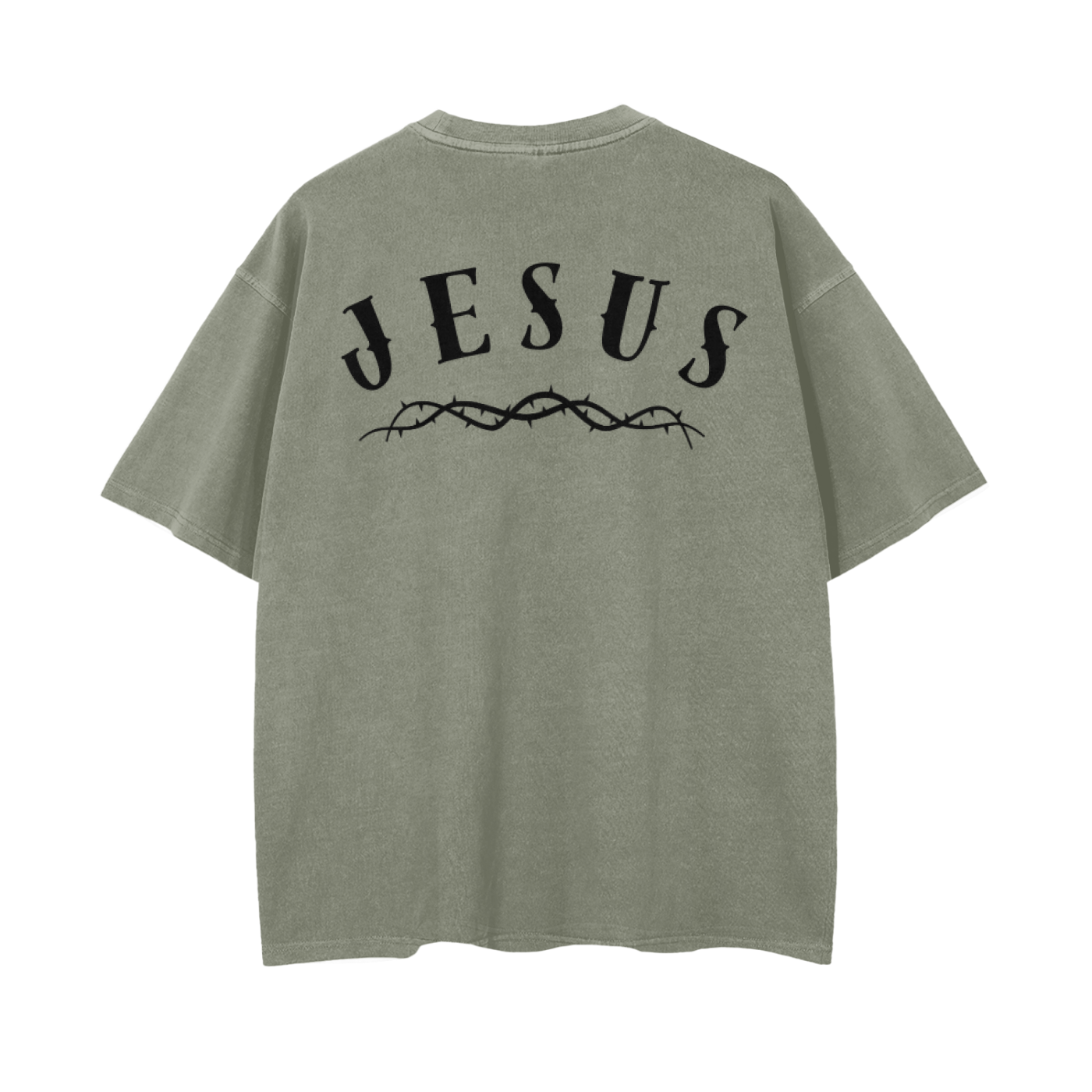 Black on Black Jesus shirt