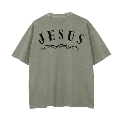 Black on Black Jesus shirt