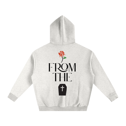 Rose from the grave (Oversize Fleeced Hoodie)