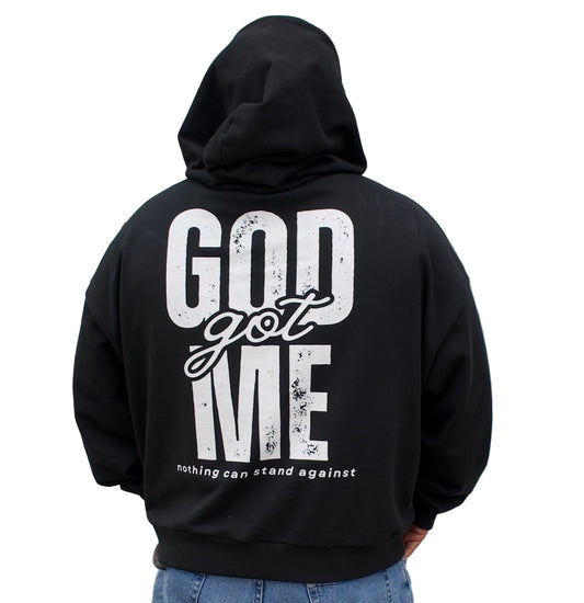 God got me (Boxy Oversized Hoodie)