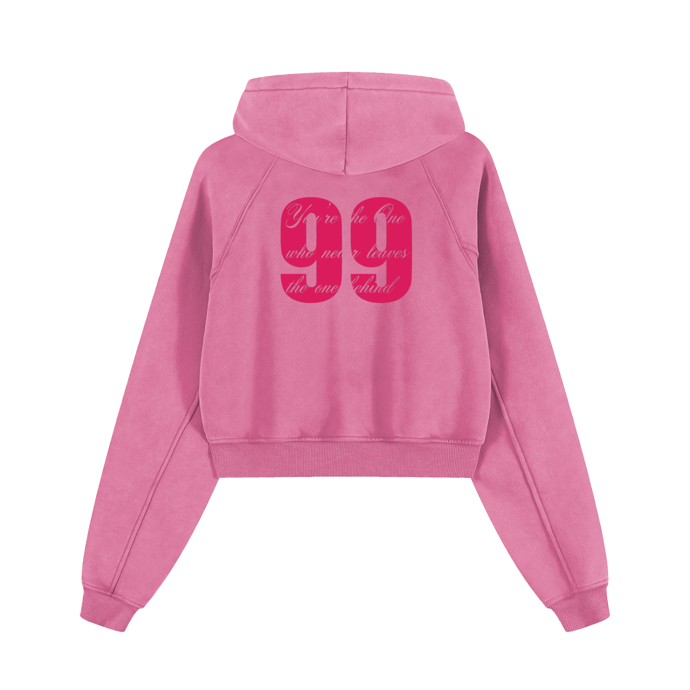Big 99 (Women’s Snow-Washed Cropped Hoodie)