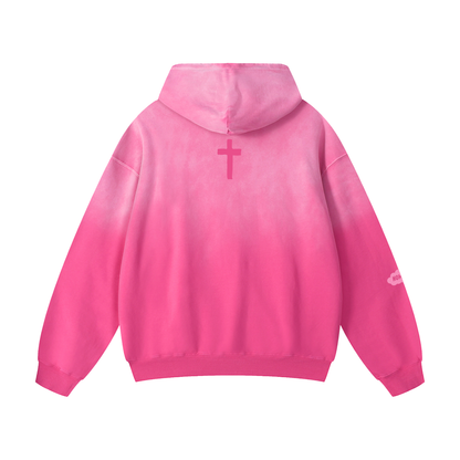 Heaven Bound (Heavyweight Sunfade Oversized Hoodie)