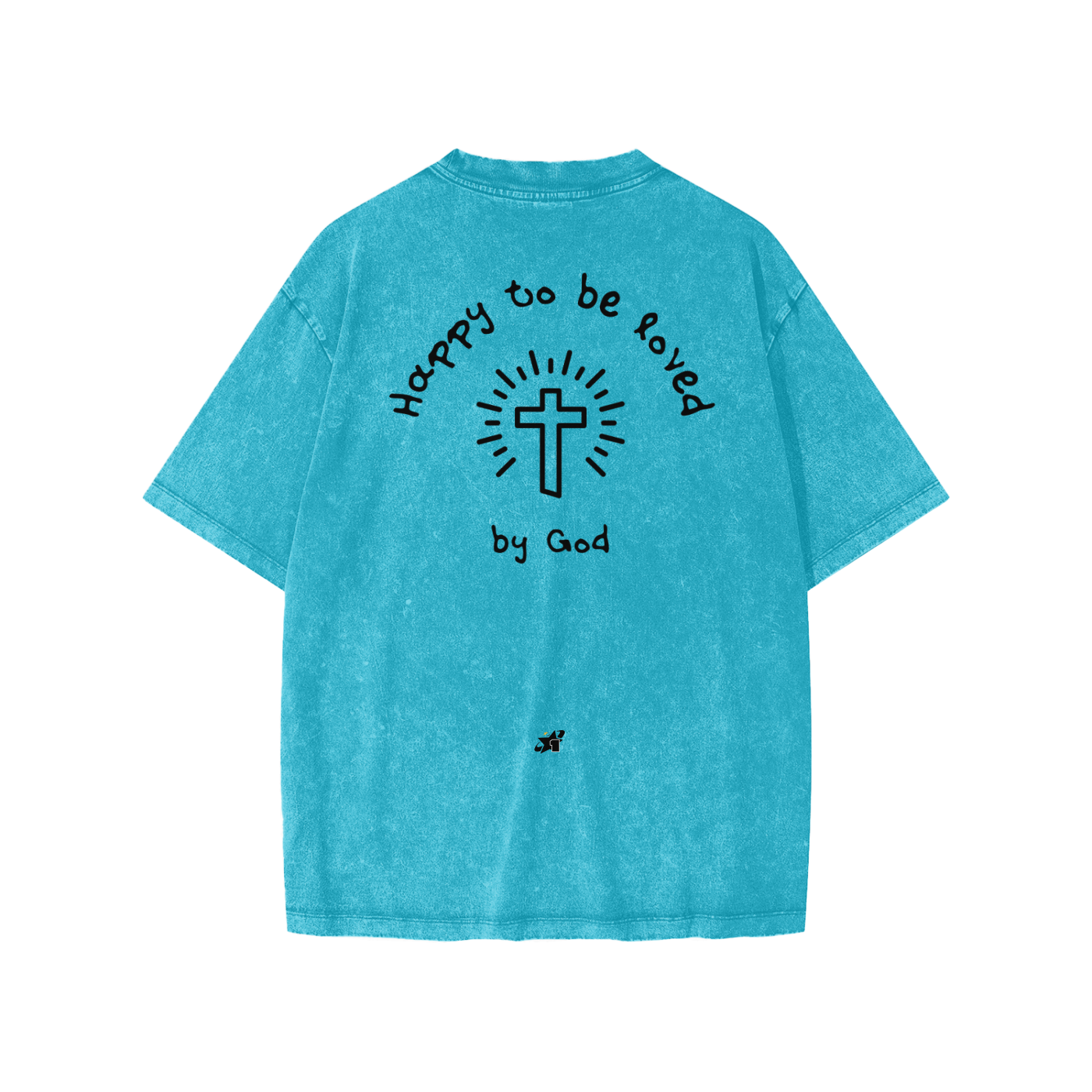 Loved by God (Snow Washed Kids' T-shirt)