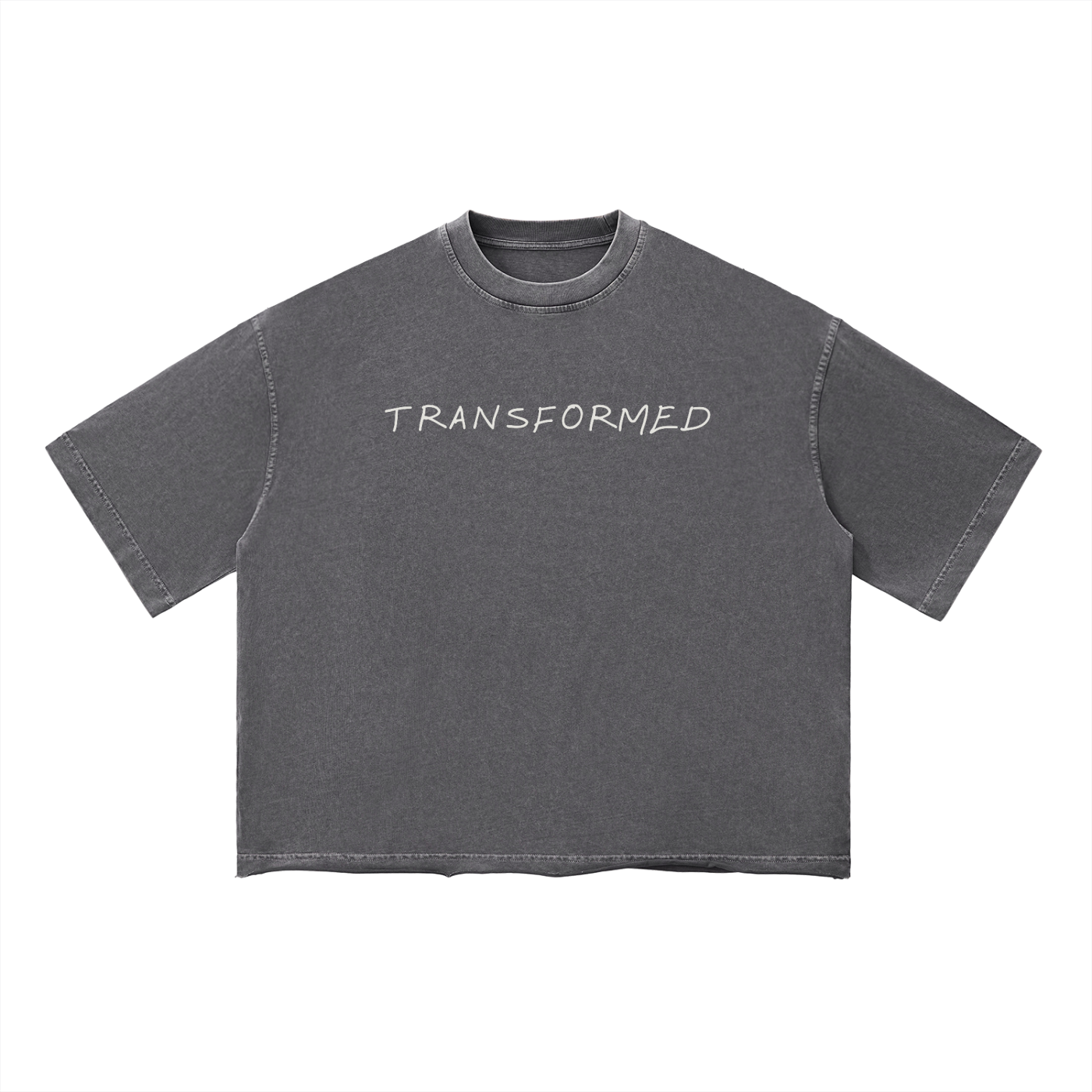 Transformed (Unisex Vintage Wash Boxy T-Shirt)
