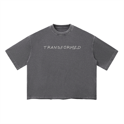 Transformed (Unisex Vintage Wash Boxy T-Shirt)