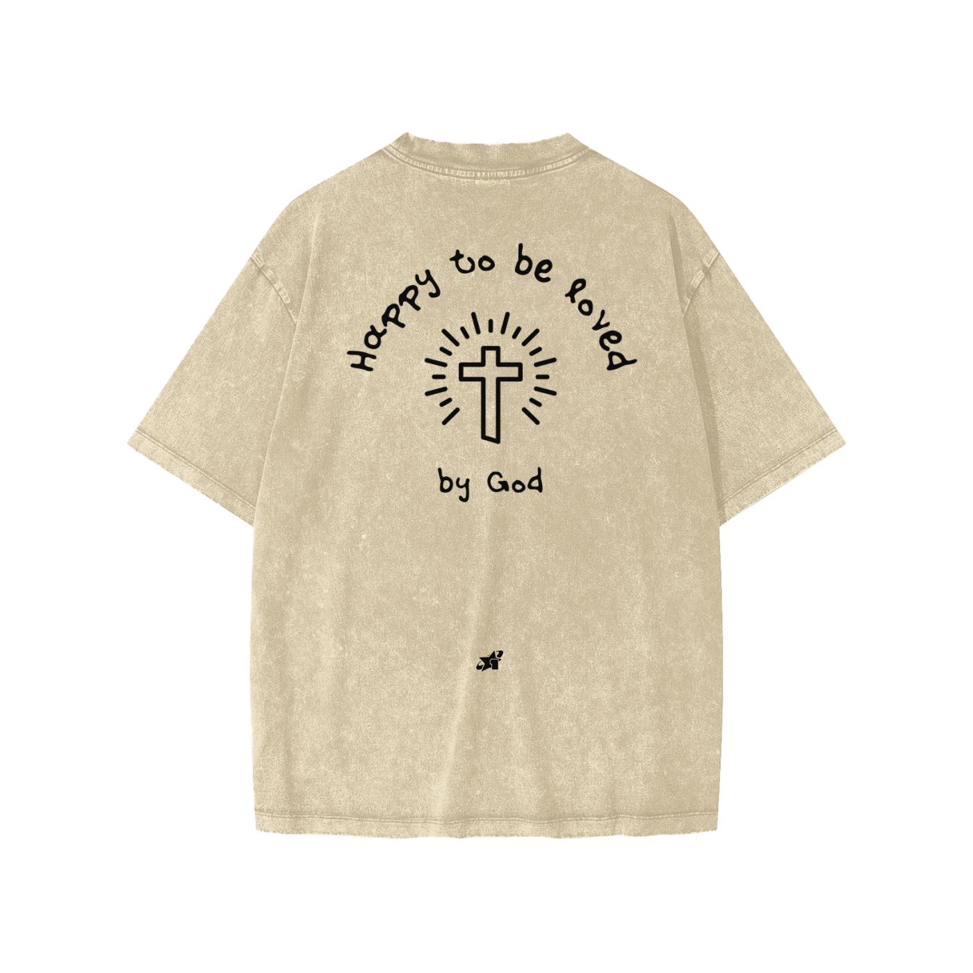 Loved by God (Snow Washed Kids' T-shirt)