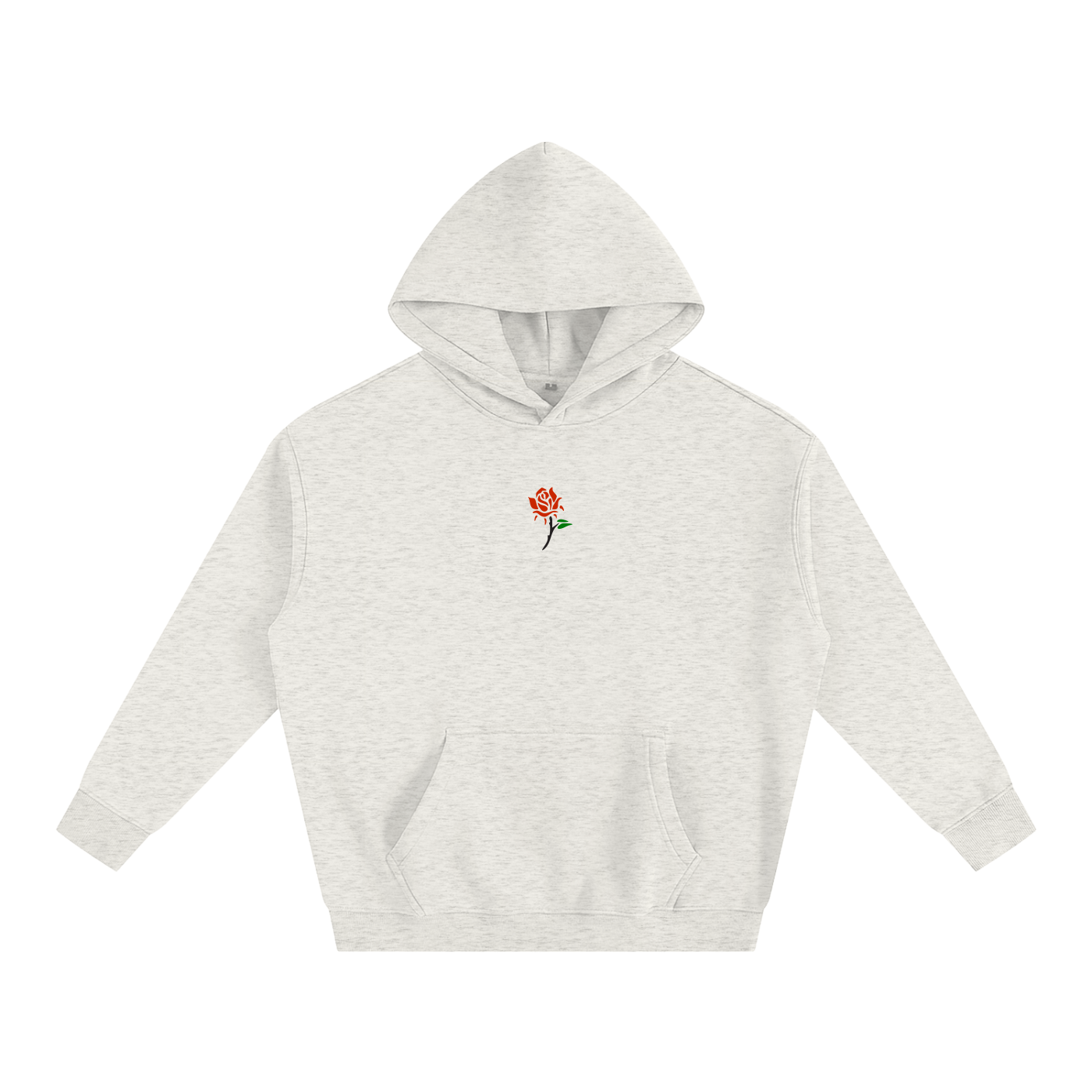 Rose from the grave (Oversize Fleeced Hoodie)