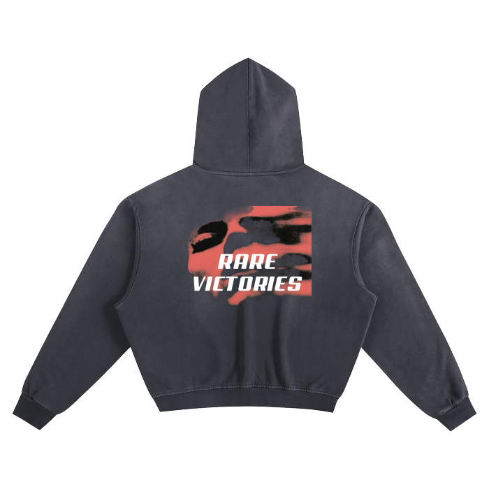 Rare victories (Sunfade Boxy Hoodie)