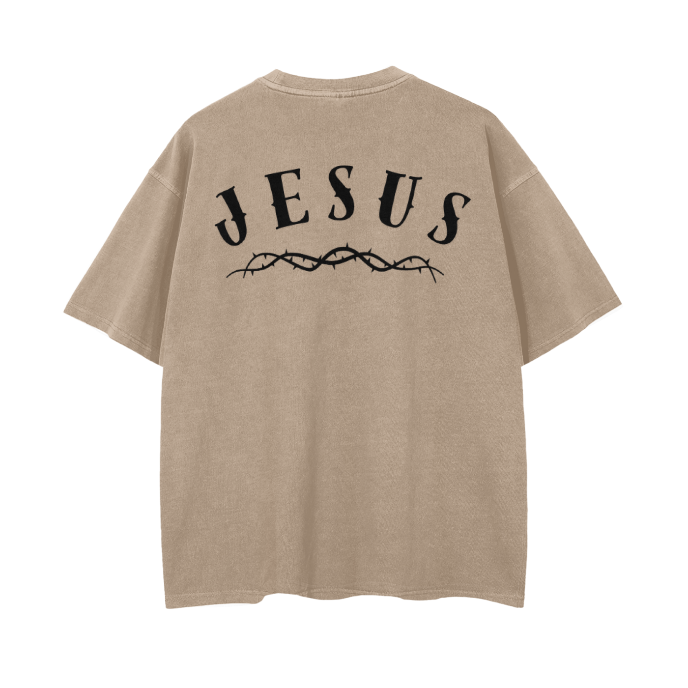 Black on Black Jesus shirt