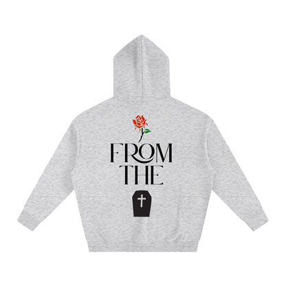 Rose from the grave (Oversize Fleeced Hoodie)