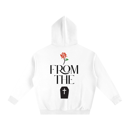 Rose from the grave (Oversize Fleeced Hoodie)
