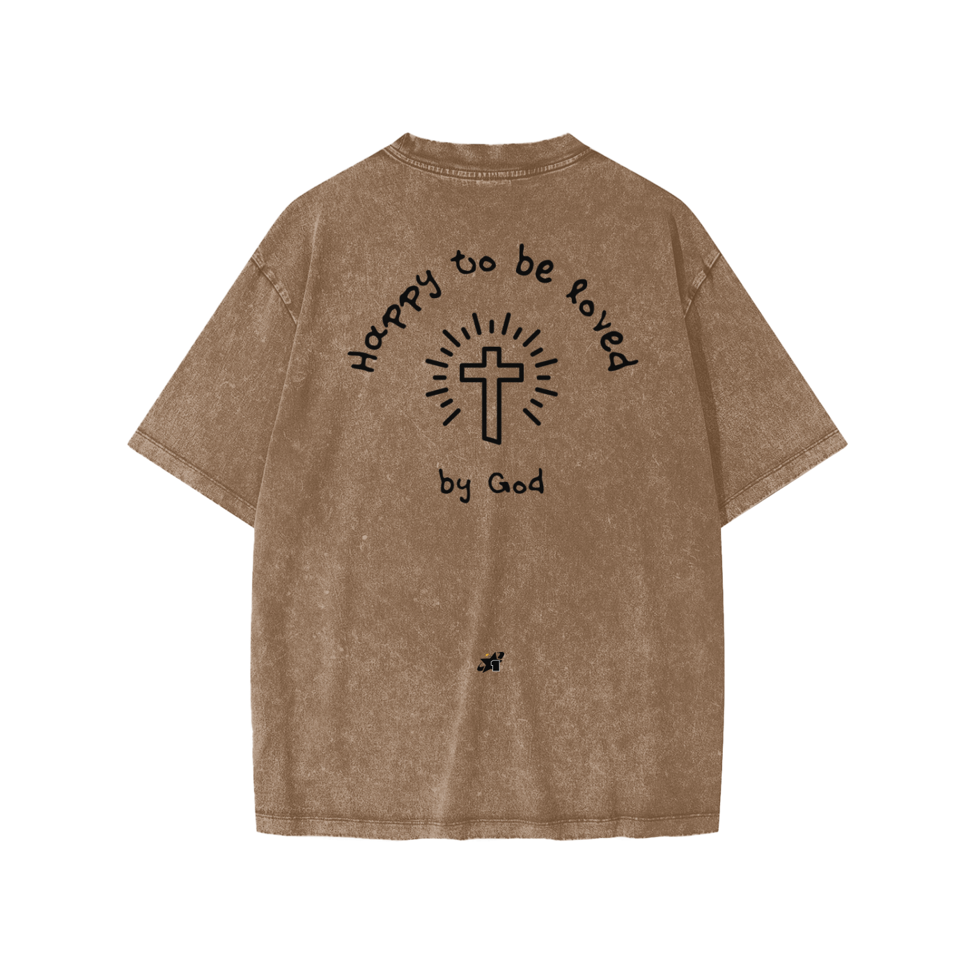 Loved by God (Snow Washed Kids' T-shirt)