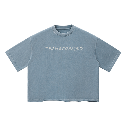 Transformed (Unisex Vintage Wash Boxy T-Shirt)