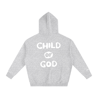 Child of God (John 1:12 & Cross on sleeves) (Oversize Fleeced Hoodie)