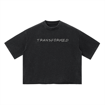 Transformed (Unisex Vintage Wash Boxy T-Shirt)