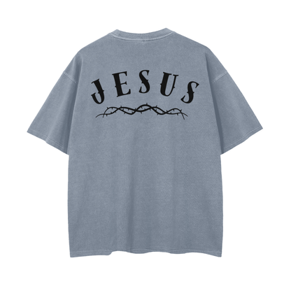 Black on Black Jesus shirt